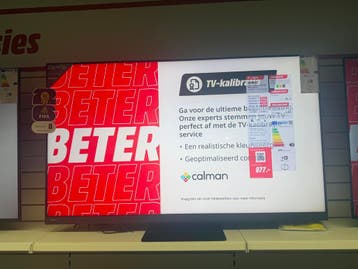 HISENSE 65U8KQ (2023) (Showmodel), QLED, 120 Hz, Zo goed als nieuw, 100 cm of meer