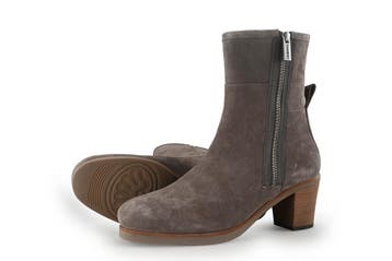 Shabbies Amsterdam Enkellaarzen in maat 41 Bruin, Kleding | Dames, Verzenden, Lage of Enkellaarzen, Zo goed als nieuw, Bruin