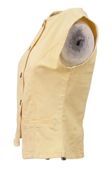 Fluresk Gilet in maat 38 Geel, Kleding | Dames, Fluresk, Verzenden, Zo goed als nieuw, Geel