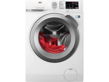 AEG L6FB586CBS - Voorlader - 8 kg - 1600 rpm - Energieklasse, Verzenden, Zo goed als nieuw