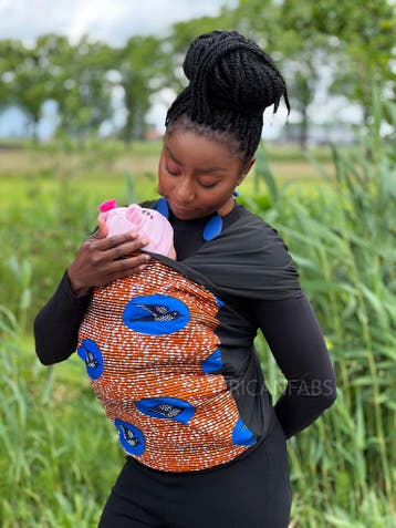 Afrikaanse Print Draagdoek / Draagzak / baby wrap / baby sli, Ophalen of Verzenden, Nieuw