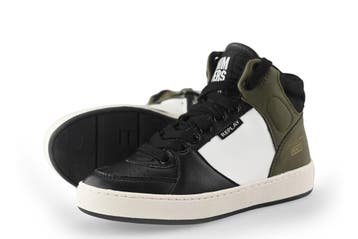 Replay Hoge sneakers Jongens in maat 32 Zwart, Jongen of Meisje, Schoenen, Zo goed als nieuw, Verzenden