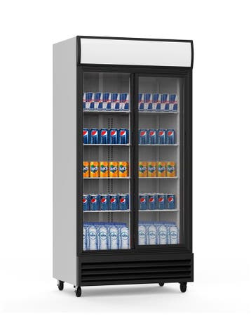 Koelkast - 800 Liter - 2-Deurs - Glazen Deur - Geventileerd, Verzenden, Nieuw in verpakking