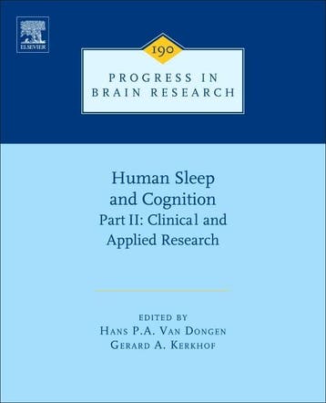 Human Sleep and Cognition - Hans P.A. Van Dongen - 978044453, Verzenden, Nieuw