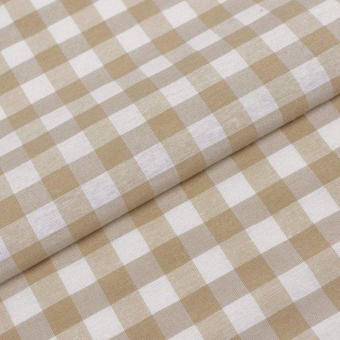 5,00 x 1,40 meter Exclusieve stof, gekleurd in Schotse draad, Antiek en Kunst, Antiek | Kleden en Textiel
