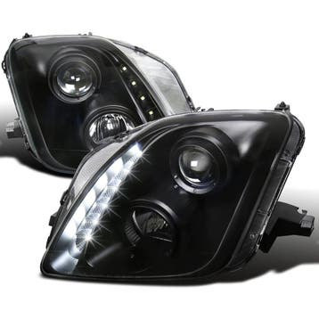 SK-Import Koplampen LED Black Housing Honda Prelude, Ophalen of Verzenden, Nieuw, Honda