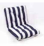 Kapok Bootkussen Blauw/Wit Dubbel Stripe, Watersport en Boten, Accessoires en Onderhoud, Ophalen of Verzenden, Nieuw