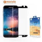 S7 Edge Mocolo Premium 3D Case Friendly Tempered Glass Prote, Ophalen of Verzenden, Nieuw