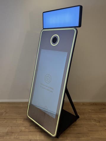Spiegel Photobooth XL | Te koop 1 jaar garantie + support, Nieuw