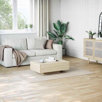 vidaXL Vloerkleed shaggy crèmewit 120x183 cm polyester, Verzenden, Nieuw, Crème