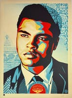 Shepard Fairey (OBEY) (1970) - Muhammad Ali - Heavyweight