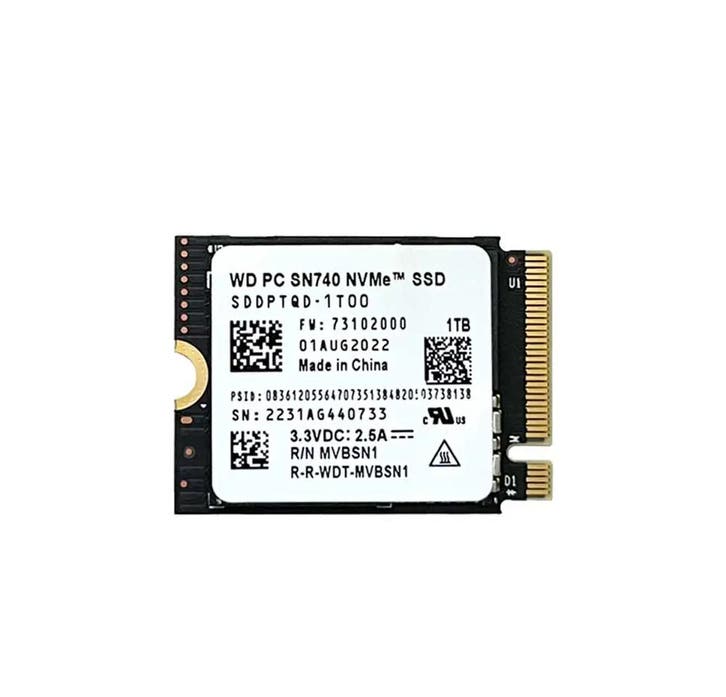 Western Digital SN740 2TB M.2 2230 NVMe SSD (PCIe Gen4) – sn, Computers en Software, Harde schijven, Verzenden
