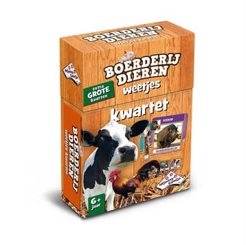 Boerderijdieren Weetjes Kwartet | Identity Games -, Verzenden, Nieuw
