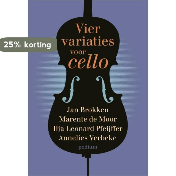 Vier variaties voor cello 9789057598142, Boeken, Literatuur, Zo goed als nieuw, Verzenden