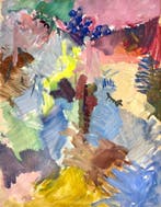 René Mels (1909-1977) - Grande composition abstraite