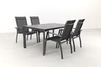 Kettler Edge/Altura 160 cm. tuinset - 5-delig verstelbaar, Tuin en Terras, Verzenden, Nieuw, Overige materialen, Tuinset