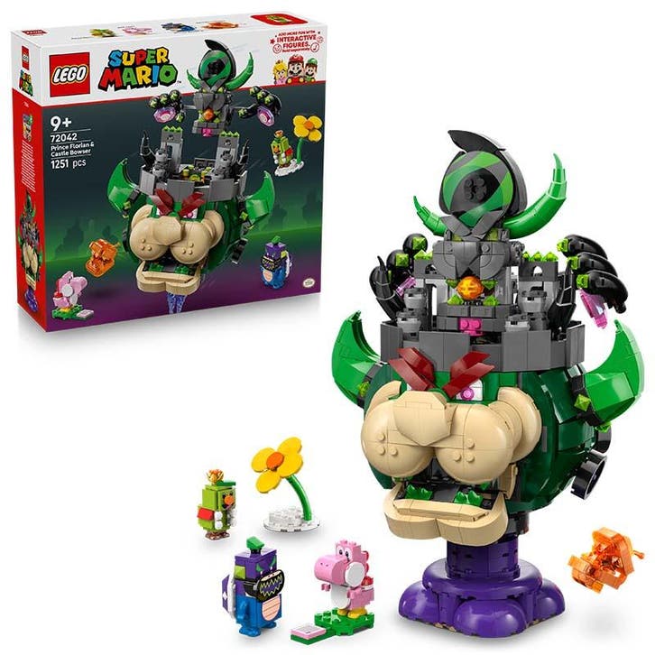 LEGO Super Mario - Prince Florian and Castle Bowser 72042, Kinderen en Baby's, Speelgoed | Duplo en Lego, Ophalen of Verzenden