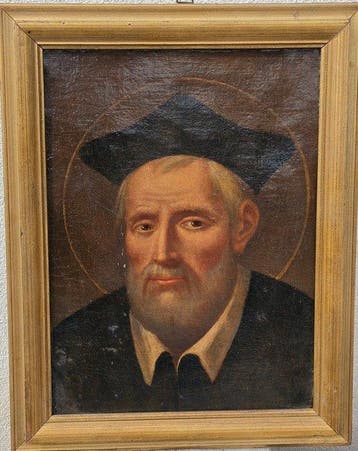 Italiaanse school (XVIII) - Ritratto di santo