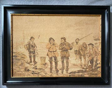 Wandtapijt - 39 cm - 52.5 cm - Jacquard-tapisserie