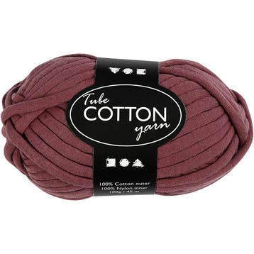 Textielgaren, L: 45 M, paars, 100 gr/ 1 bol, Nieuw