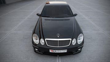 Front Splitter MERCEDES E W211 AMG FACELIFT, Verzenden