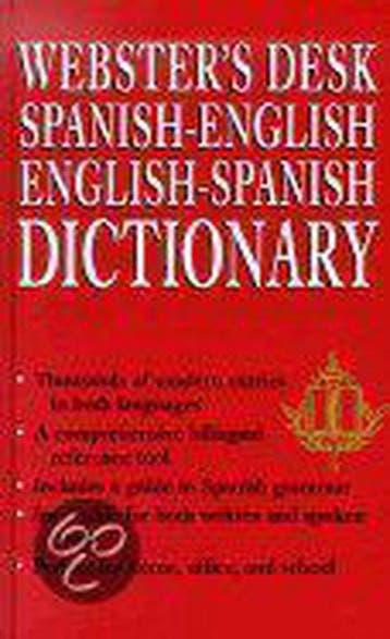 Websters Desk Spanish-English English-Spanish Dictionary, Boeken, Verzenden, Zo goed als nieuw, Lorenz