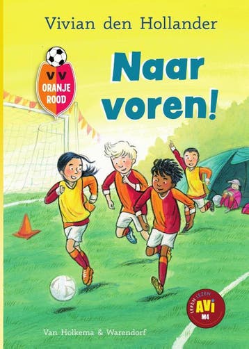 Naar voren! / VV Oranje Rood / 2 - Vivian den Hollander, Verzenden, Zo goed als nieuw, Vivian den Hollander