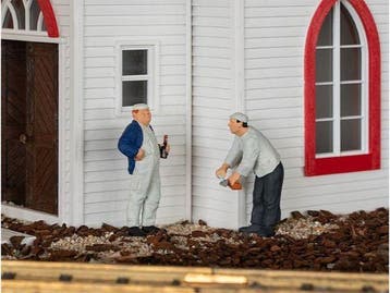 POLA 331909 2 Metselaars (1:22,5, Figuren, Scenery), Hobby en Vrije tijd, Ophalen of Verzenden, Nieuw