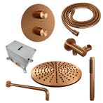 Brauer Copper Edition Thermostatische Regendoucheset Inbouw, Ophalen of Verzenden, Nieuw