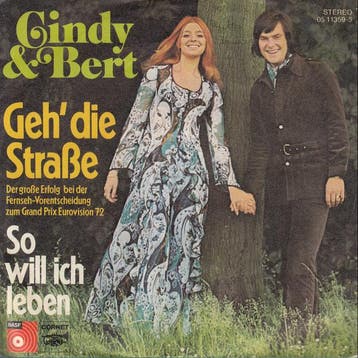 Cindy &amp; Bert - Geh Die Straße, Cd's en Dvd's, Ophalen of Verzenden, Gebruikt