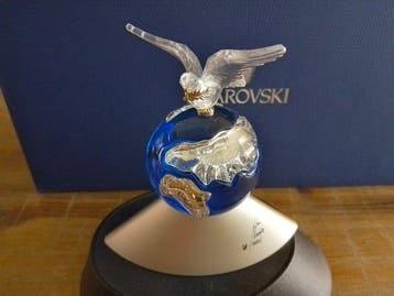 Swarovski - Beeld, Crystal Planet signed - 238985 - Box - 0, Antiek en Kunst