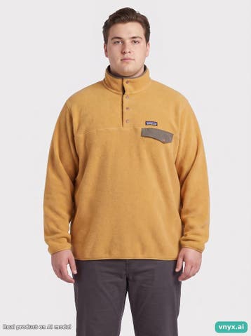 Patagonia Fleecetruien Heren maat XXL Geel Vintage, Geel, Overige maten, Ophalen of Verzenden, Zo goed als nieuw