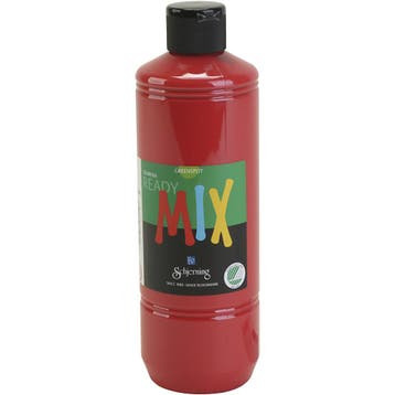 Greenspot Plakaatverf, matt, rood, 500 ml/ 1 fles, Hobby en Vrije tijd, Nieuw