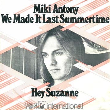 Single vinyl / 7 inch - Miki Antony - We Made It Last Sum..., Verzenden, Zo goed als nieuw, 7 inch, Rock en Metal