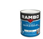Rambo Pantserbeits Deur & Kozijn Dekkend Wit 0.75L, Verzenden, Wit, Nieuw, Beits