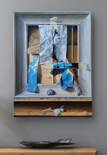 Riera - Assemblatge Mariner, Antiek en Kunst, Kunst | Schilderijen | Modern