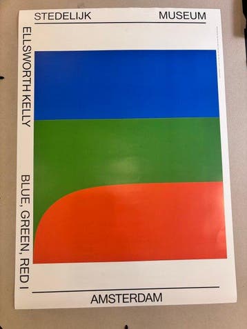 Ellsworth Kelly - Blue, Green, Red I / 1964 -1965