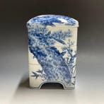 Seto Ware - Shohei Kiln - Kom - Blue and White Ceramic