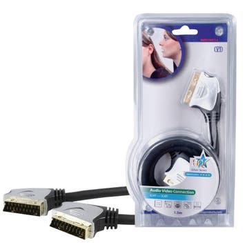 Scartkabel High Quality 21 pins 1.5 meter, Ophalen of Verzenden, Nieuw, Kabel of Snoer