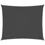 Zonnedoek Antraciet 6x7m | Tweedekansje OP=OP, Tuin en Terras, Schaduwdoeken, Ophalen of Verzenden, Zo goed als nieuw