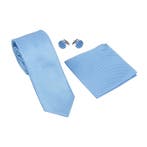 Fako Fashion - Stropdas, Pochette & Manchetknopen Blok -, Verzenden, Nieuw