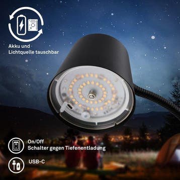 BRILONER Cielo - Oplaadbare Vloerlamp - dimbaar - led, Huis en Inrichting, Verzenden, Nieuw