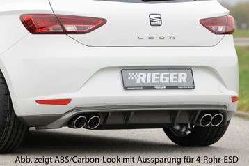 Rieger achteraanzetstuk | Leon (5F): 10.12-12.16 (tot Faceli, Verzenden, Nieuw, Seat