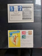 Duitse Rijk - Poststukken postw.stukken documenten, Gestempeld