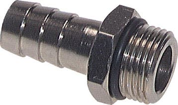G 3/8 Buitendraad x 13mm Vernikkeld Messing Slangpilaar, Verzenden, Nieuw