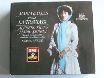 Verdi - La Traviata / Maria Callas (2 CD), Ophalen of Verzenden, Zo goed als nieuw