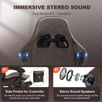 Ergonomische Bureaustoel -  Office Chair - Gamestoel - Volwa, Verzenden, Zo goed als nieuw