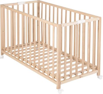 Reisbedje hout 60x120 | 30% Korting | Nieuwstaat, Ophalen of Verzenden, Nieuw, Ledikant
