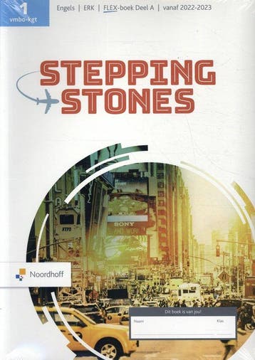 9789001016647 Stepping Stones 1 vmbo-kgt Flex boek deel A, Boeken, Verzenden, Zo goed als nieuw, Alders