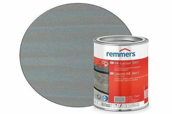 Remmers HK-lazuur | Grey Protect Venstergrijs, Doe-het-zelf en Verbouw, Verf, Beits en Lak, Verzenden